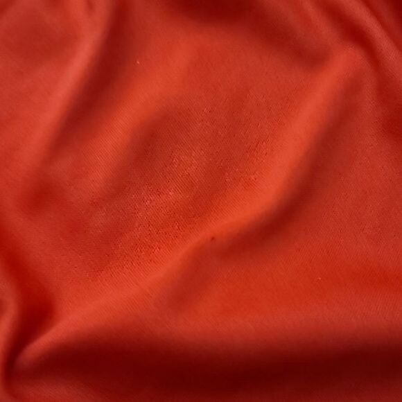 Vintage 70s Red Retro Layering Basic Shirt - Picture 13 of 13